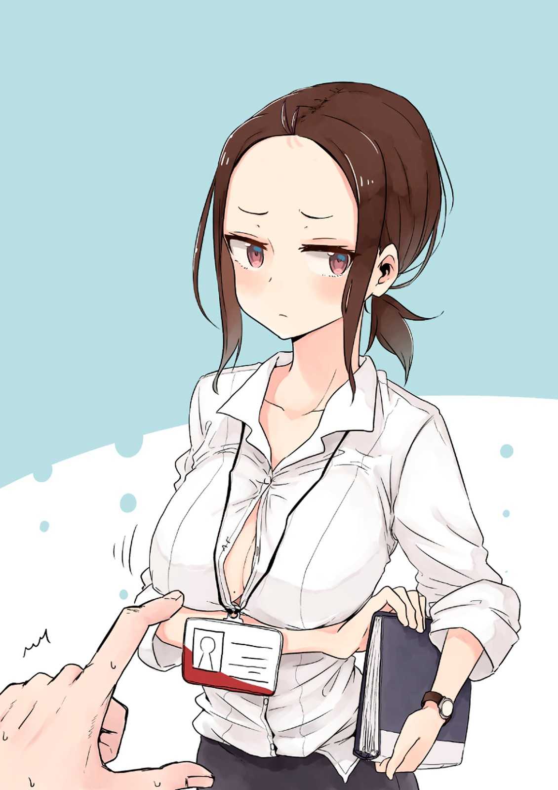 Senpai Kara Me ga Hanasenai To Aru Kaishain no Nichijou Baca Komik Senpai Kara Me ga Hanasenai To Aru Kaishain no Nichijou